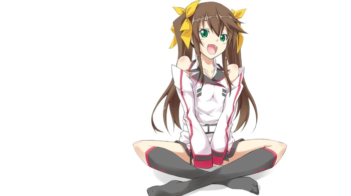 Huang Lingyin, twintails, anime girls, Infinite Stratos