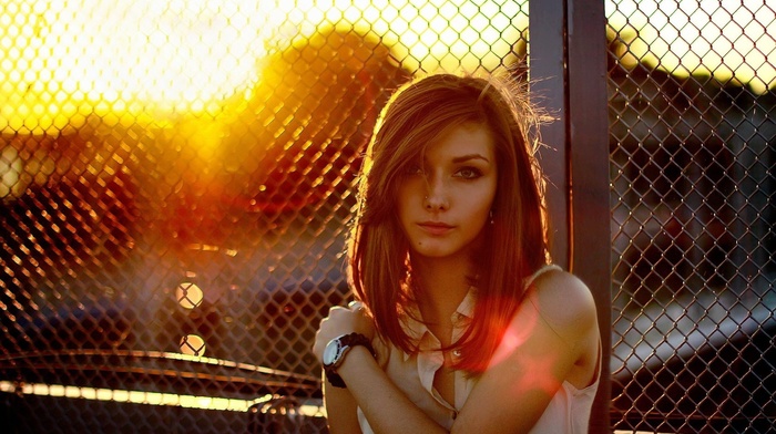 redhead, girl