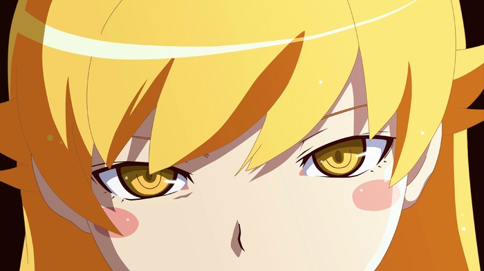 monogatari series, anime, anime girls, Oshino Shinobu