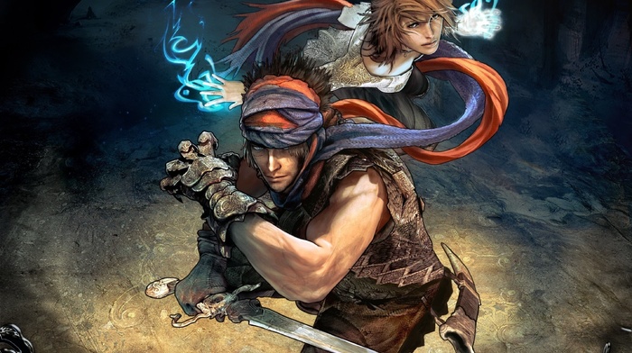 video games, girl, sword
