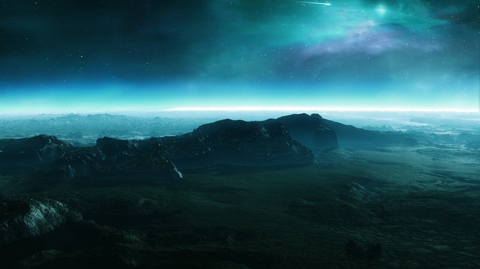 space, stars
