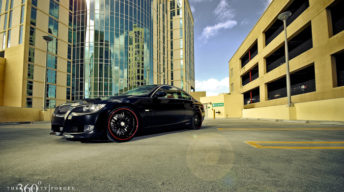 bmw, reflection, city, cars