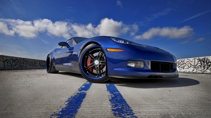 cars, blue, wallpaper