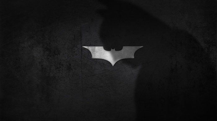 minimalism, The Dark Knight, shadow, Batman