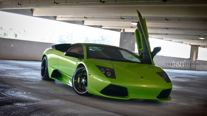 green, door, cars, lamborghini