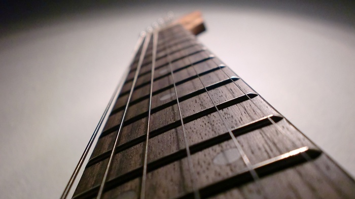 macro, music, guitar