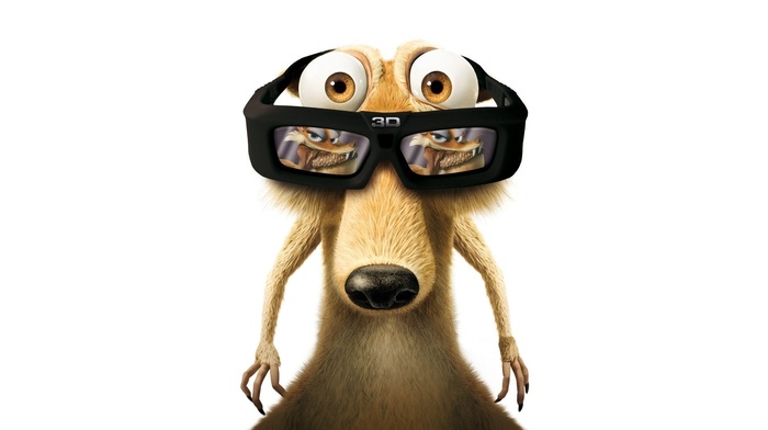 glasses, squirrel, movies