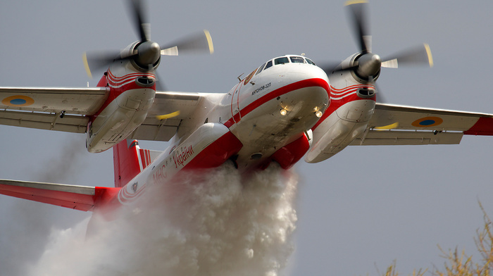 aircraft, water