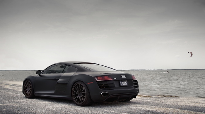 black, Audi, cars