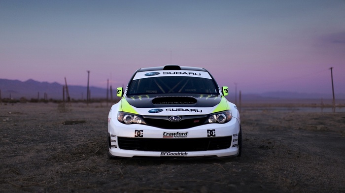 evening, Subaru, cars, auto