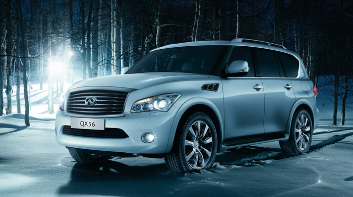 winter, cars