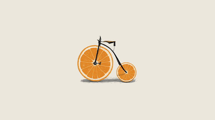 bicycle, minimalism, wheels