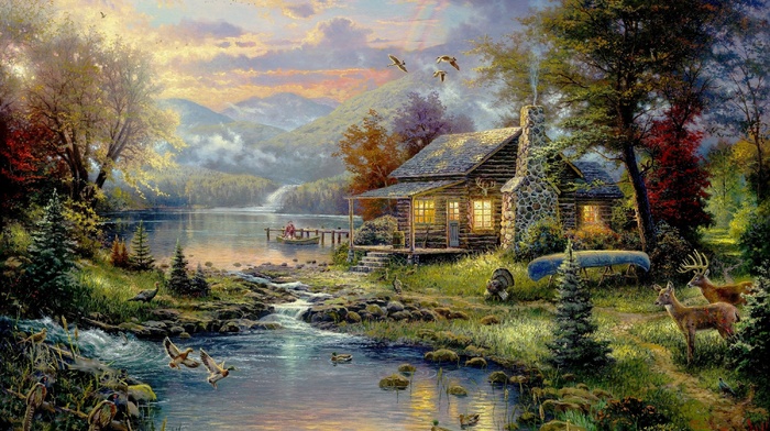 nature, painting