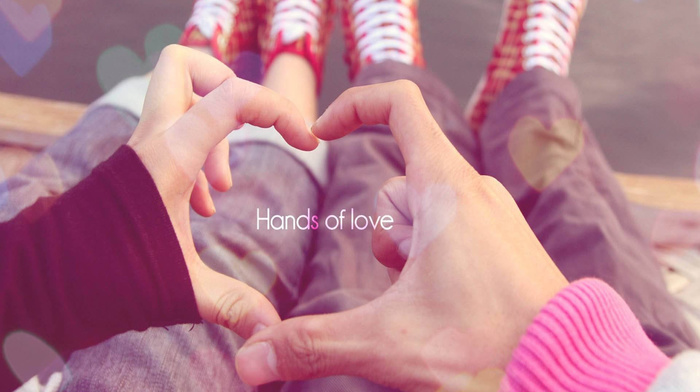 heart, hands, love
