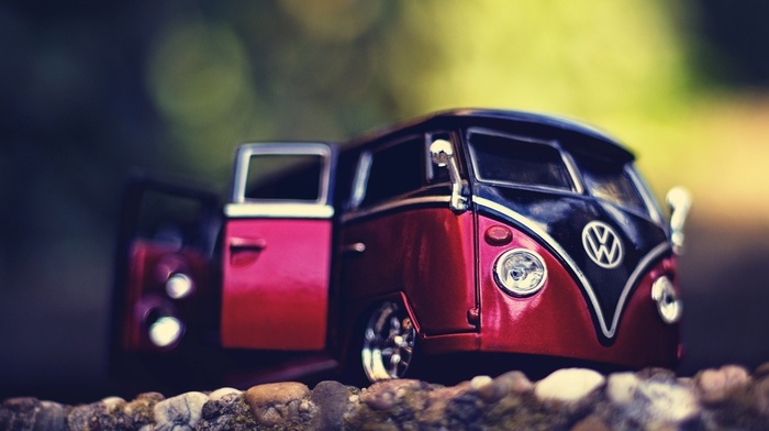 macro, Volkswagen, toy