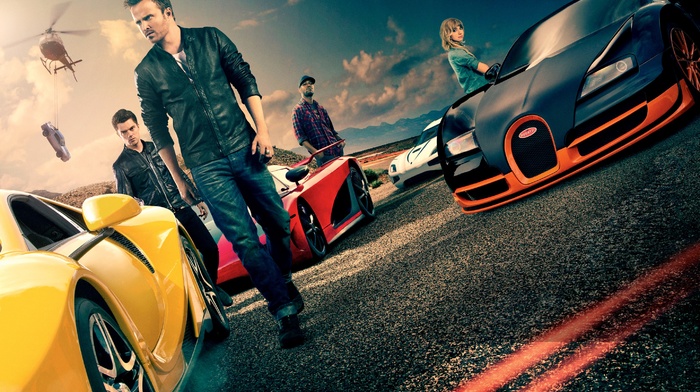 GTA Spano, Bugatti Veyron, Aaron Paul, movies, Koenigsegg Agera, Need for Speed movie