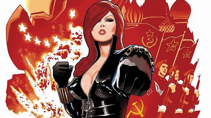 Black Widow, comics, explosion