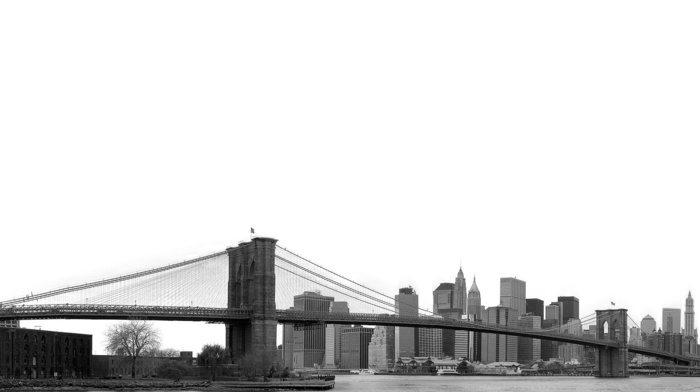 bridge, New York City, architecture, cities, America
