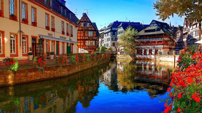 cities, river, France