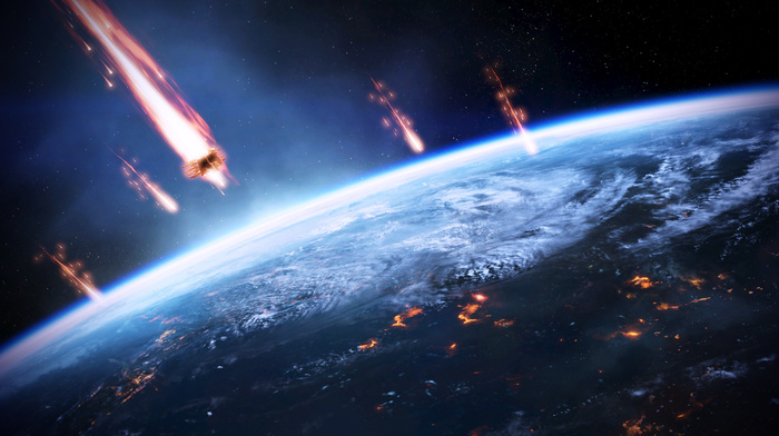 video games, Mass Effect 3, Earth