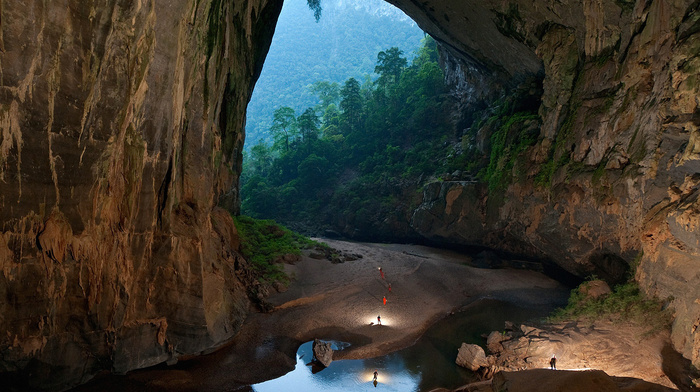 nature, cave
