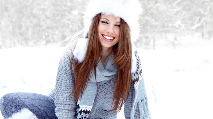 smiling, girls, hair, girl