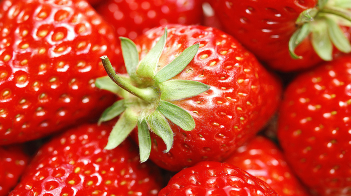 strawberry, delicious, berries