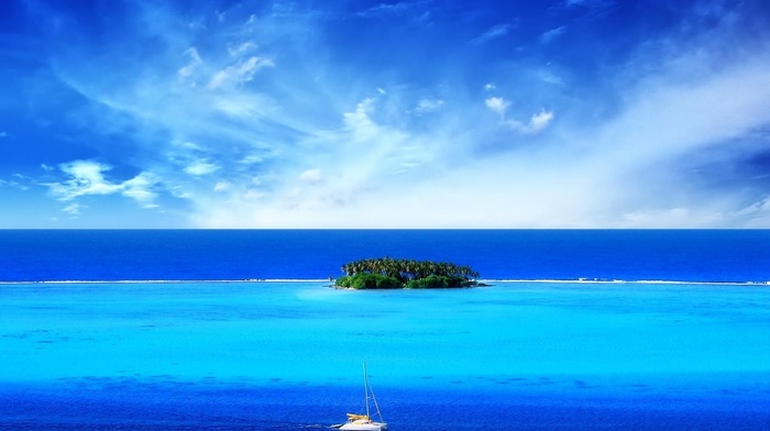 sea, sky, nature