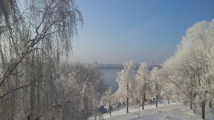 winter, snow