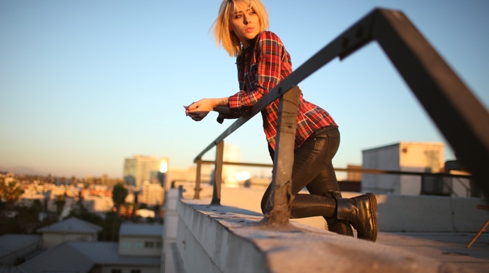 girl, blonde, girls, model