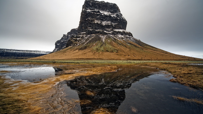 nature, landscape, sky, mountain