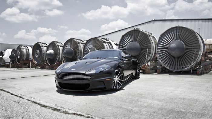 Aston Martin, gray, cars