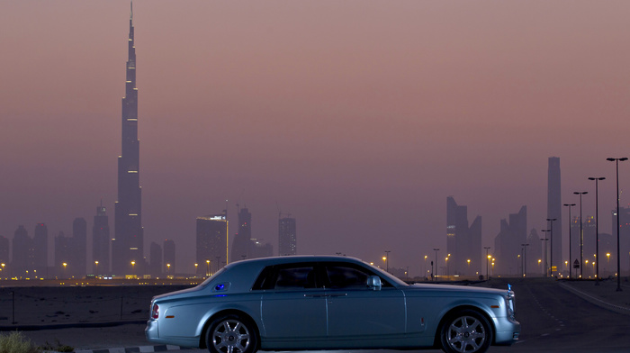 city, cars, sky, car