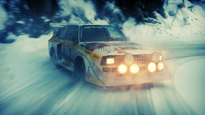 Audi, sports, snow