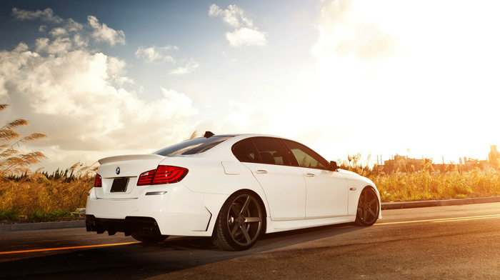 BMW, bmw, light, tuning, cars, clouds