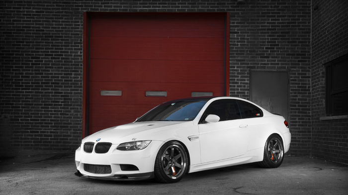 cars, bmw, m3, white, BMW