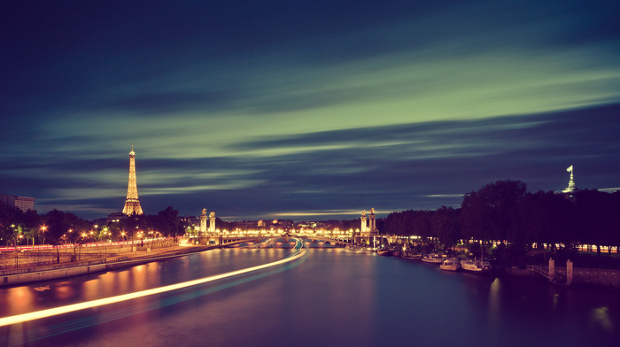 Paris, France, river, cities, city