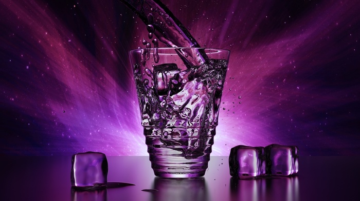 3D, glass