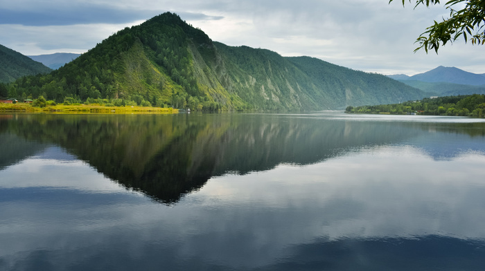 nature, reflection, lake