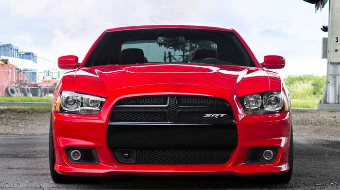 cars, auto, red, tuning, Dodge