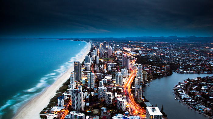 ocean, Australia, cities, city, sea
