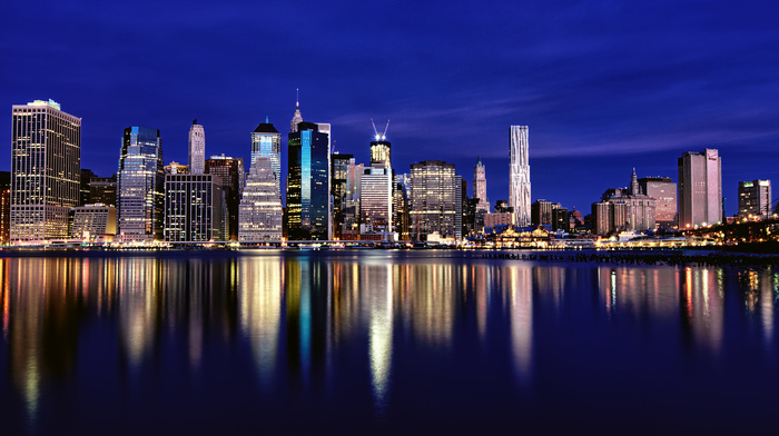 cities, USA, skyscrapers, New York City