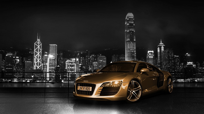 Audi, city, cars