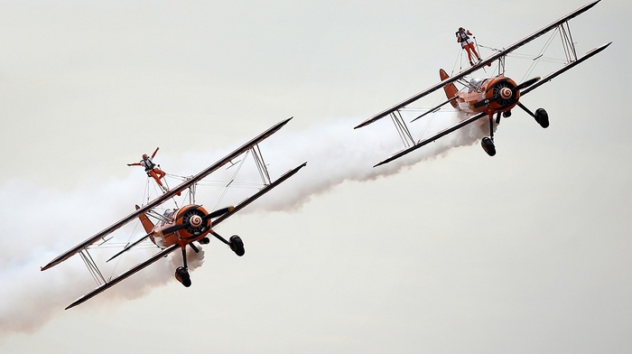 aircraft, airplane, wings, sky