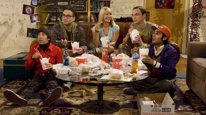 The Big Bang Theory, Howard Wolowitz, Sheldon Cooper, Leonard Hofstadter, Penny, Raj Koothrappali