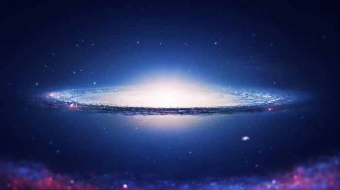 Sombrero Galaxy, space