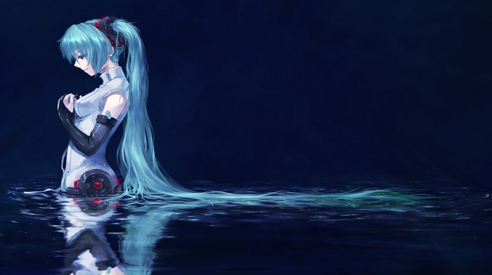 water, Hatsune Miku, Vocaloid