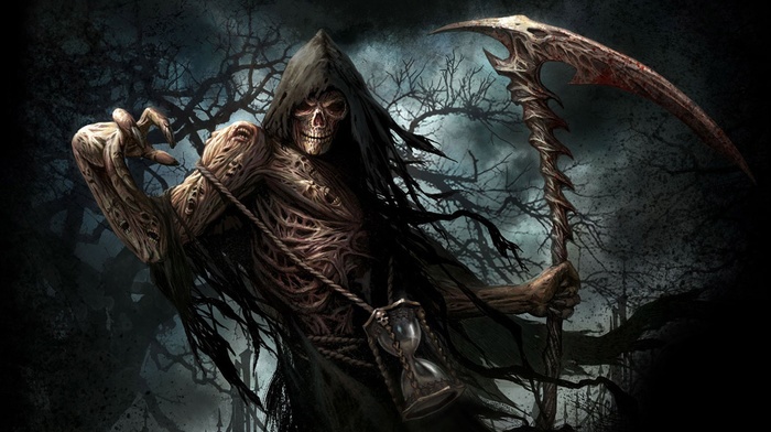 Death Undead Grim Reaper Devils Wallpaper 94641 1920x1080px On