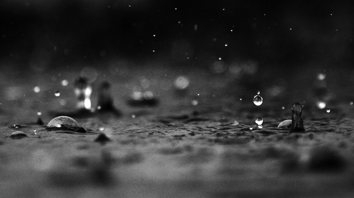 droplets, rain