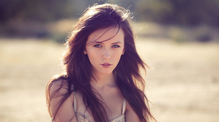 girl, brunette